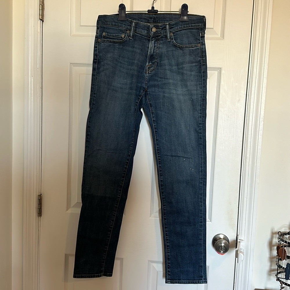 Abercrombie Fitch Jeans Men's 30x32 Rustin Athletic Skinny Blue Denim Stretch